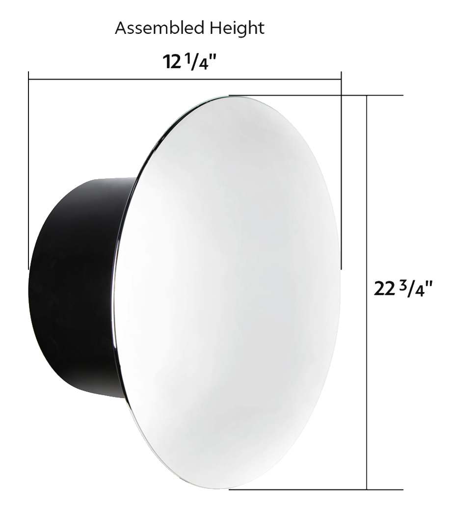 Rear Axle Wheel Cover Aero Full-Moon Kit