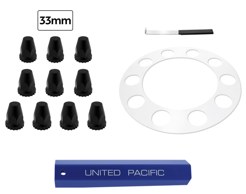 Rear Axle Wheel Cover Aero Full-Moon Kit