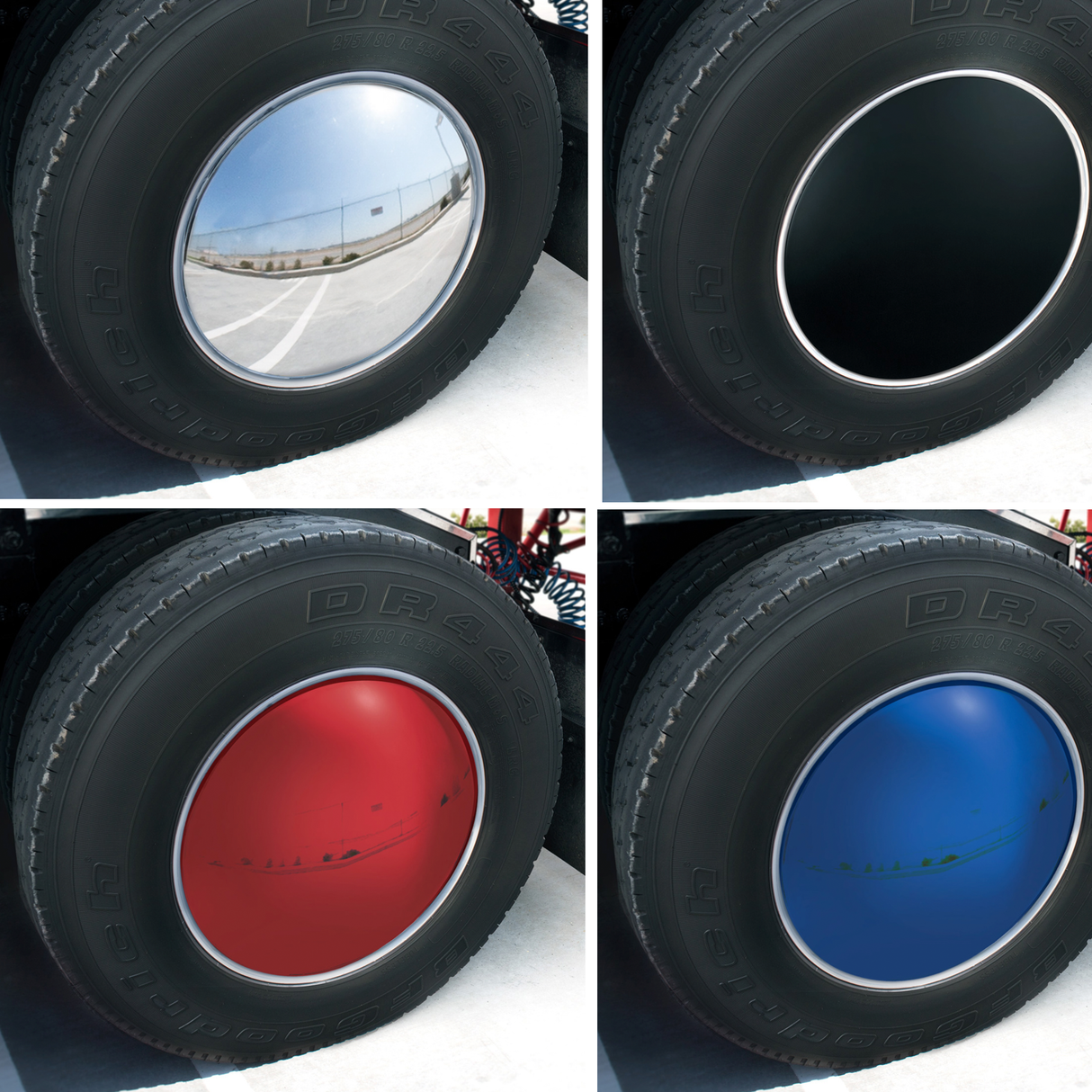 Rear Axle Wheel Cover Aero Full-Moon Kit
