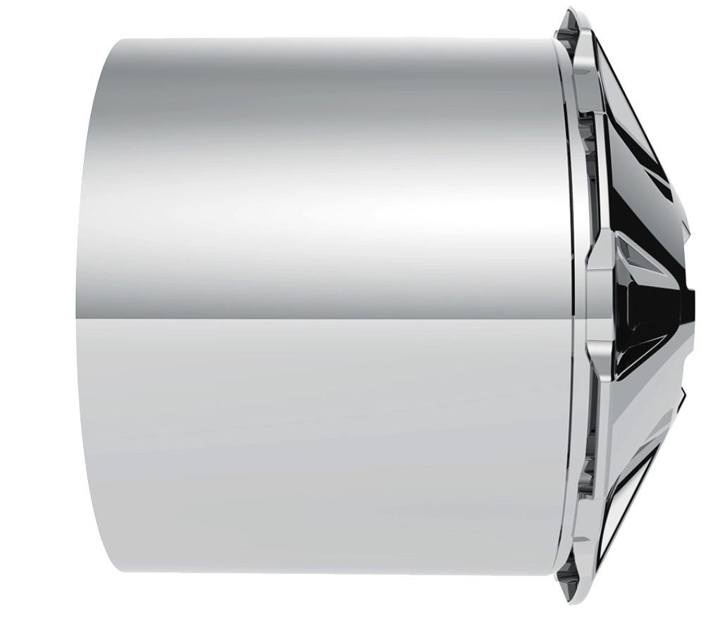 Rear Axle Wheel Cover "Rubicon" With 10 Thread-On Nut Covers, High Quality Chrome Plated ABS Plastic (Copy)