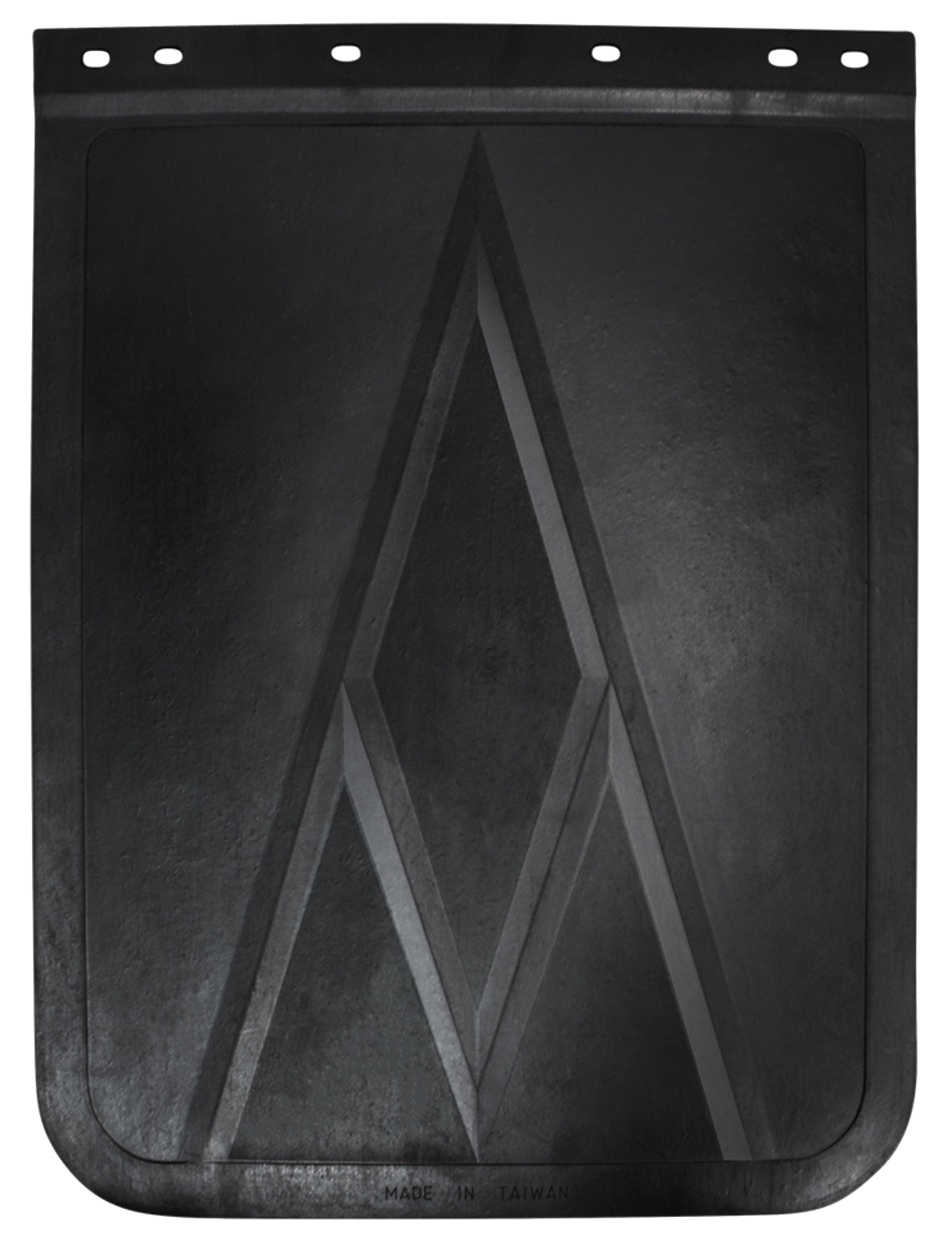 Heavy Duty 3/8 Inch Thick, Black Rubber Mud Flaps