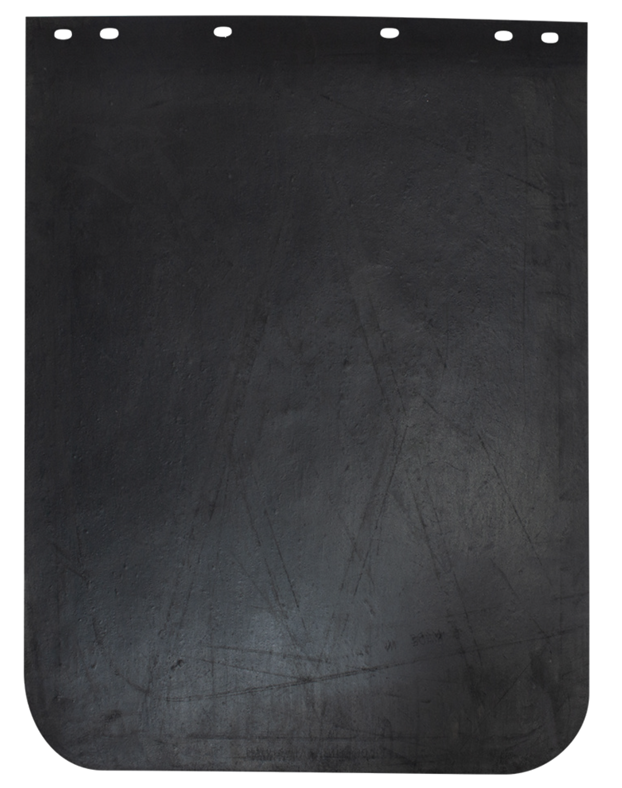 Heavy Duty 3/8 Inch Thick, Black Rubber Mud Flaps