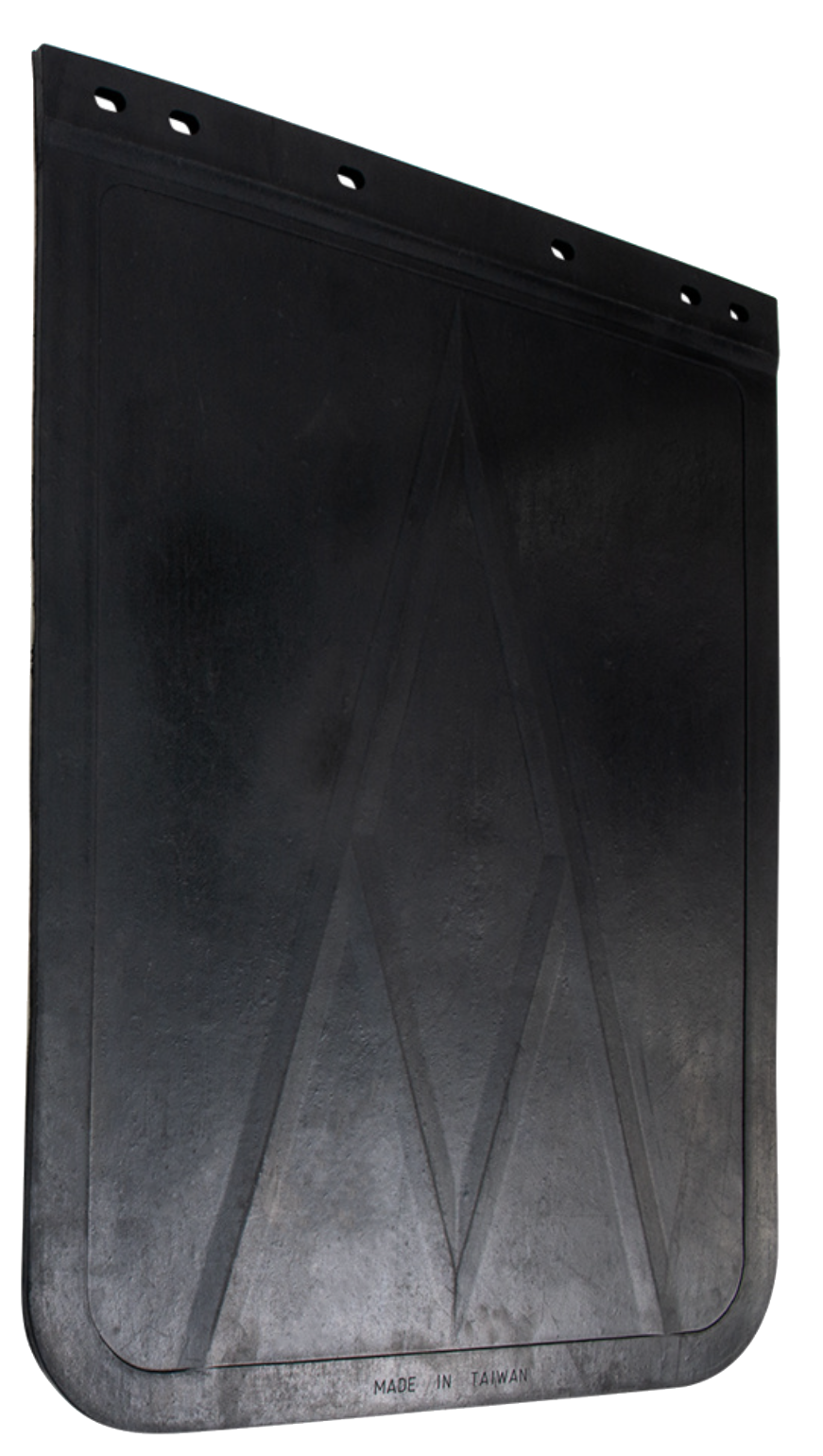 Heavy Duty 3/8 Inch Thick, Black Rubber Mud Flaps