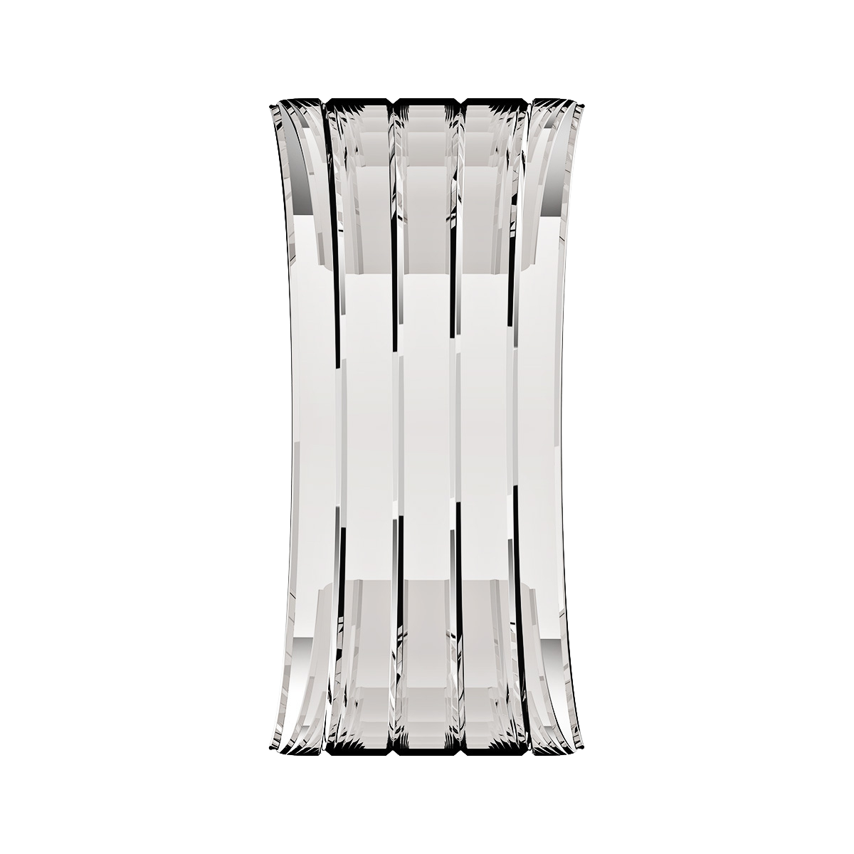 80" Single Axle Fender - 430 Stainless Steel 18 Gauge Ribbed Design (Pair)