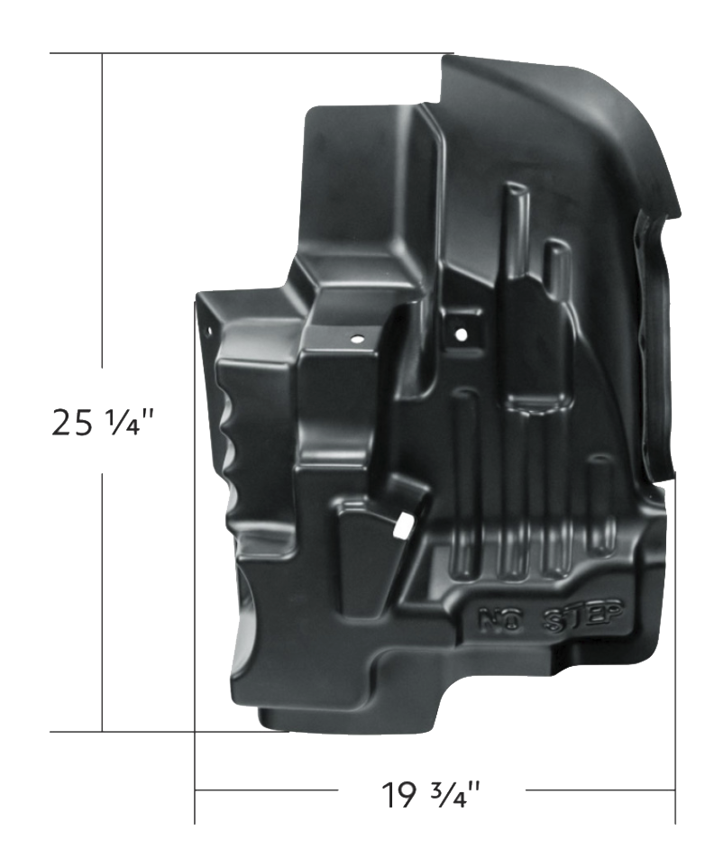 Kenworth T680 (2013-2021) - Cab Splash Guard Pair