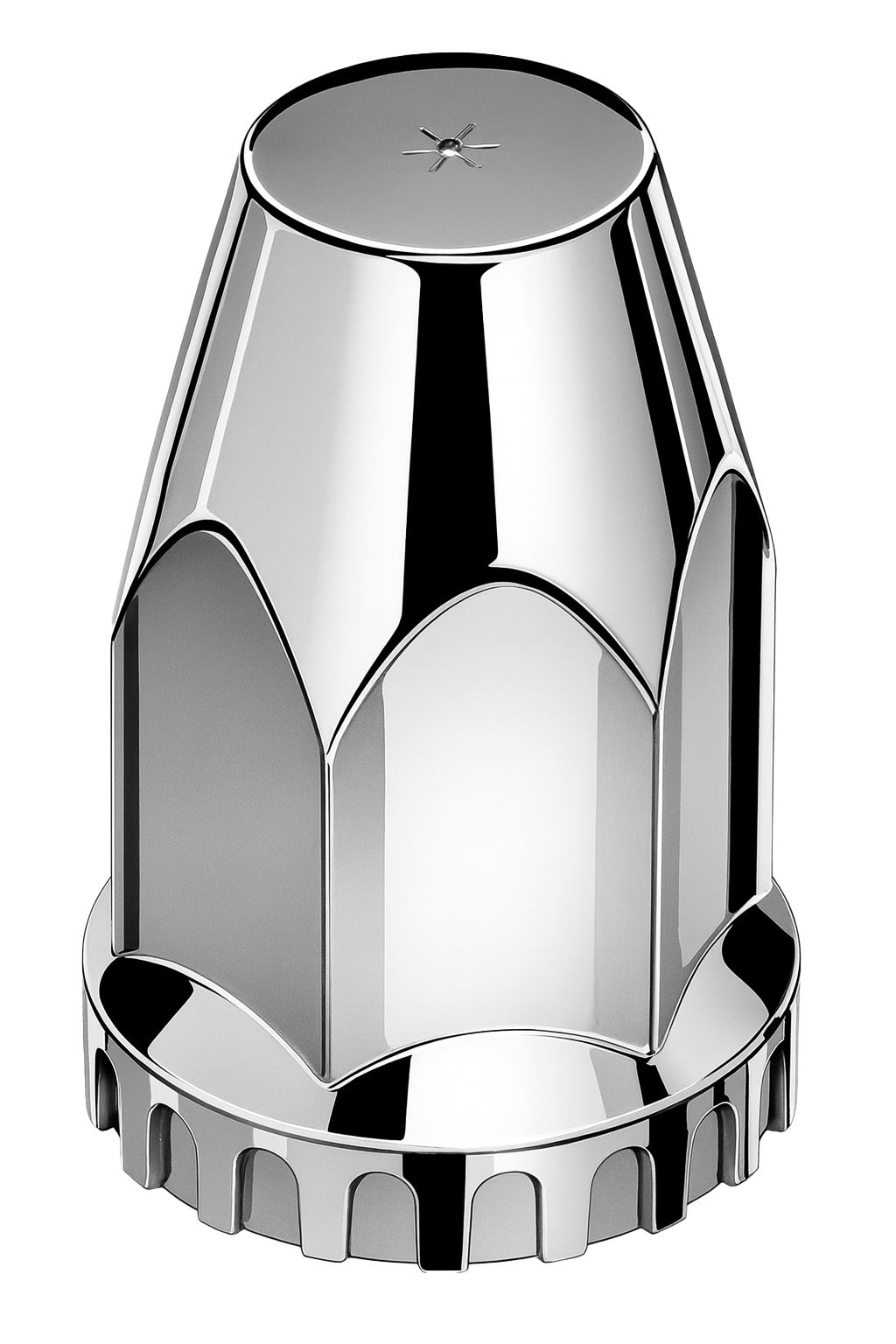 Front Axle Wheel Covers "Rubicon" With 10 Thread-On Nut Covers, Set of 2