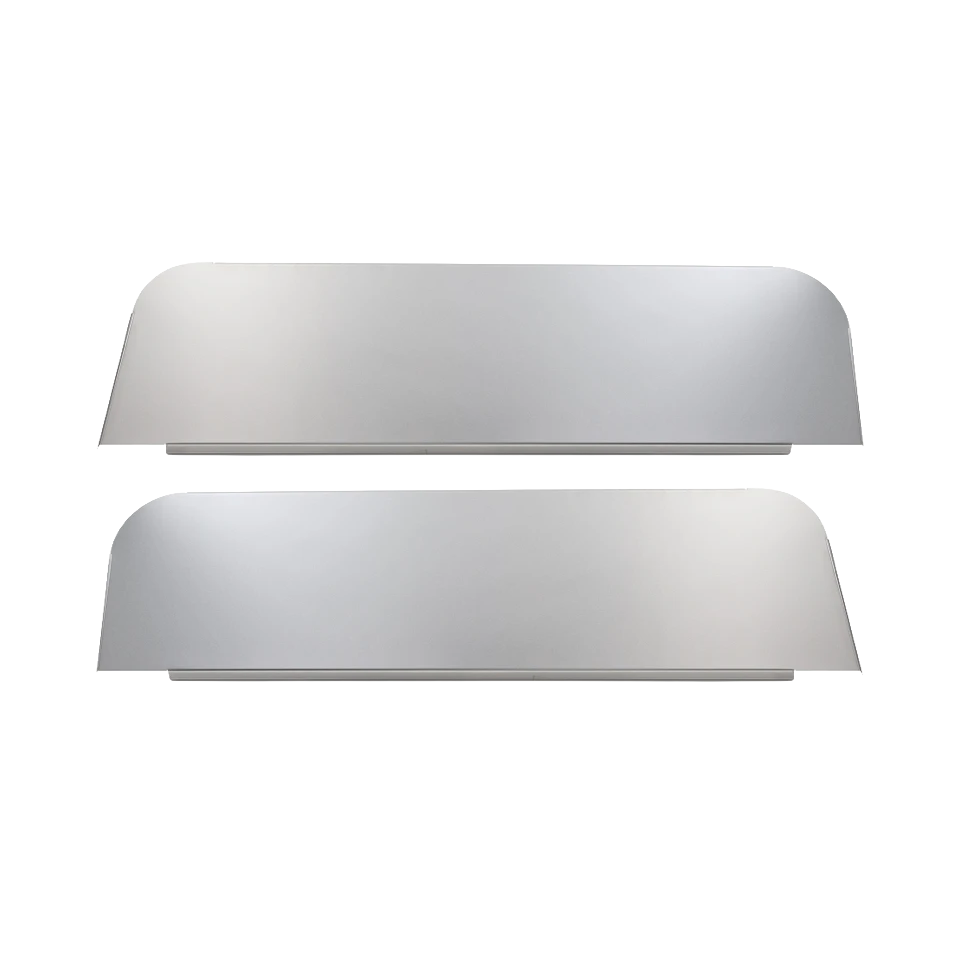 Kenworth W900/T600/T800/T330 - 8″ Stainless Steel Chop Tops | Classic Meets Aggressive Styling