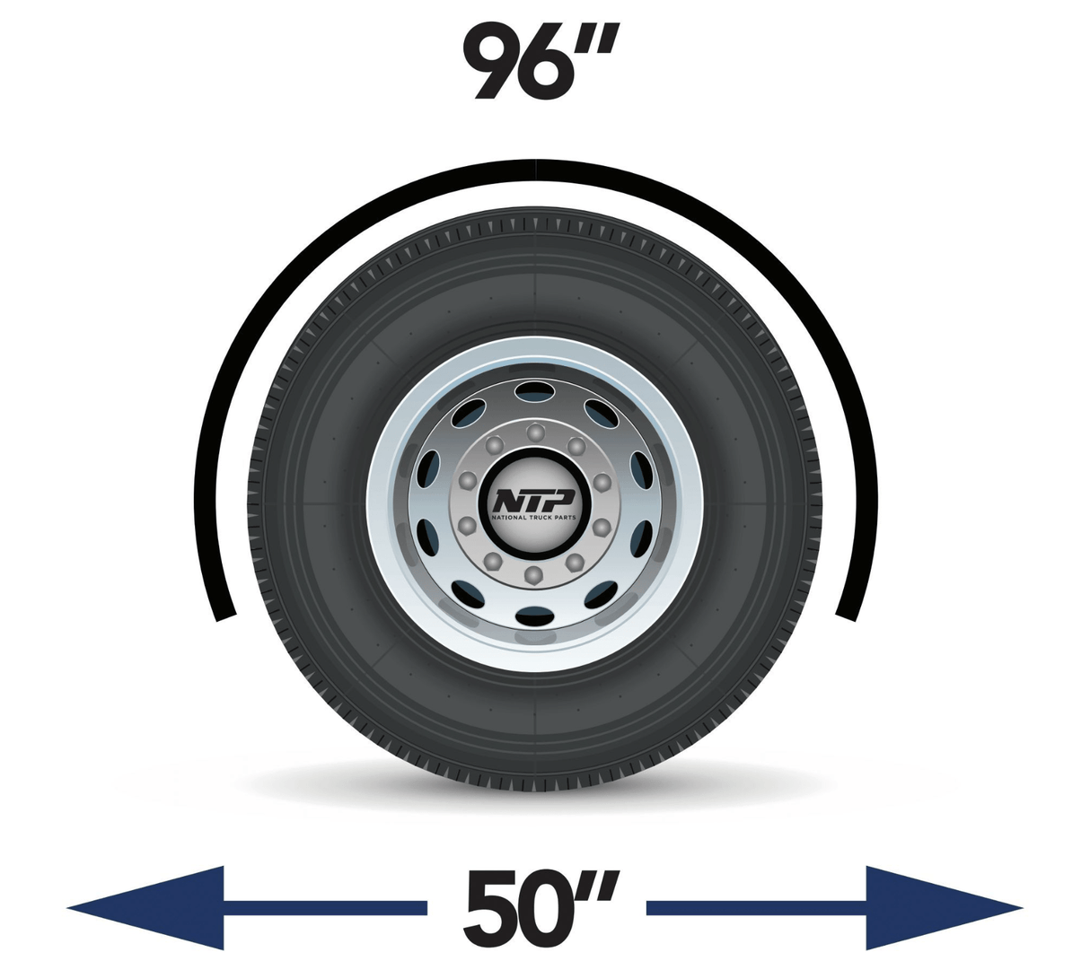 14 Gauge Single Axle Fender Smooth Rolled Edge - HD Truck Source