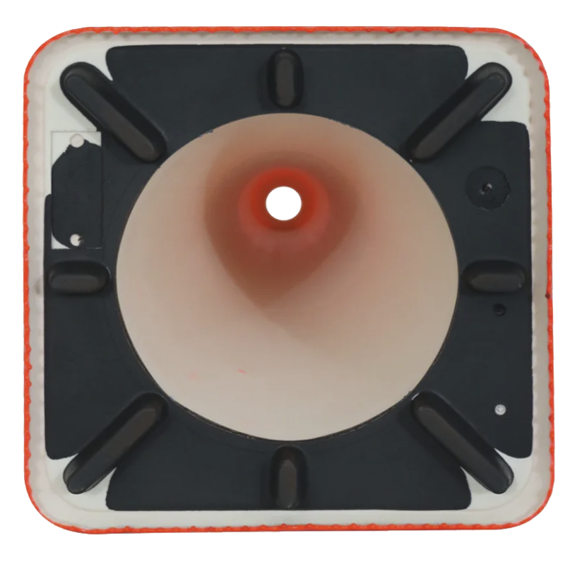 18" Heavy-Duty Safety Cone for Semi-Truck & Fleet Use