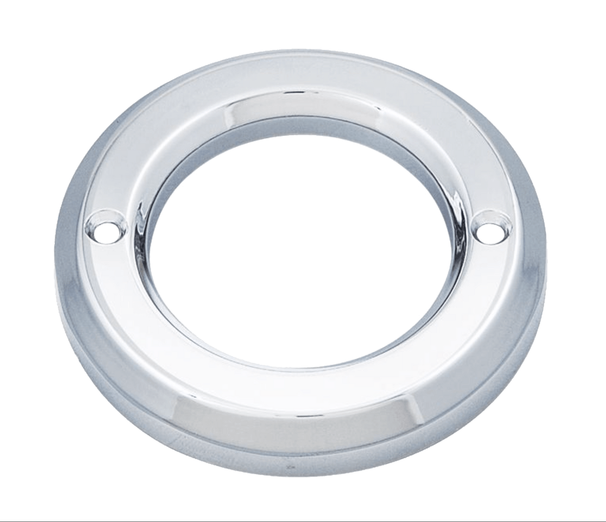 2 Inch Round Chrome Plated Bezel - HD Truck Source