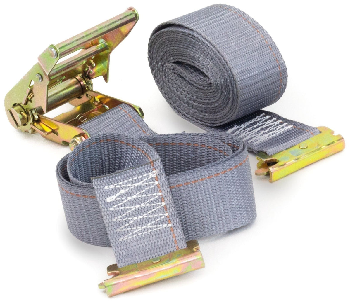 2 Inch x 16 Feet Logistic Ratchet Strap w/Spring E Fitting - HD Truck Source