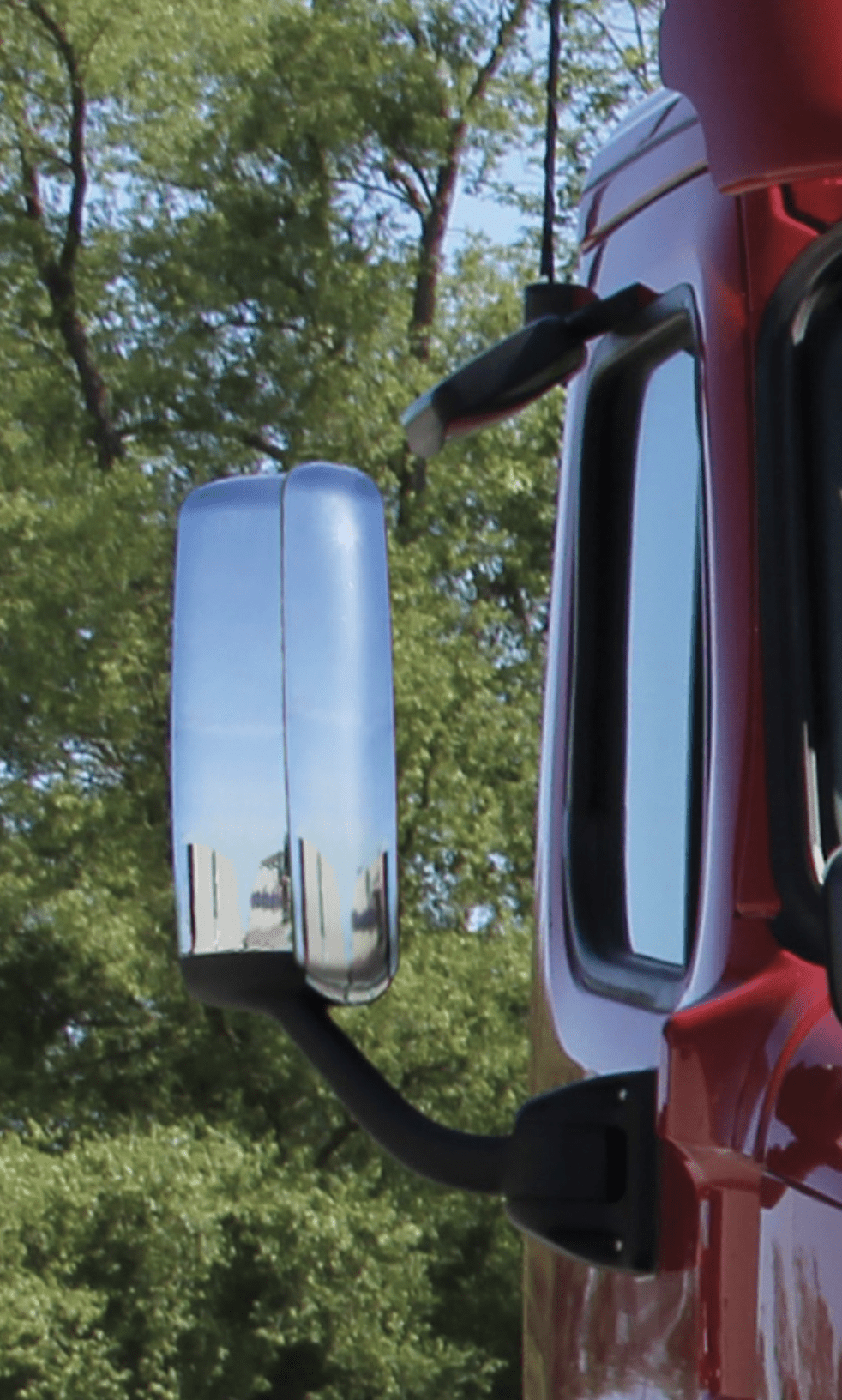 2008 - 2017 Freightliner Cascadia - Aero Mirror Cover - HD Truck Source