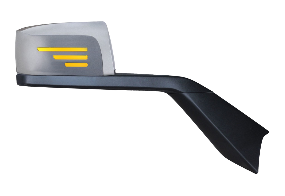 Volvo VN/VNL (2018-Newer) - Heated Hood Mirror Assembly With Sequential Turn Signal