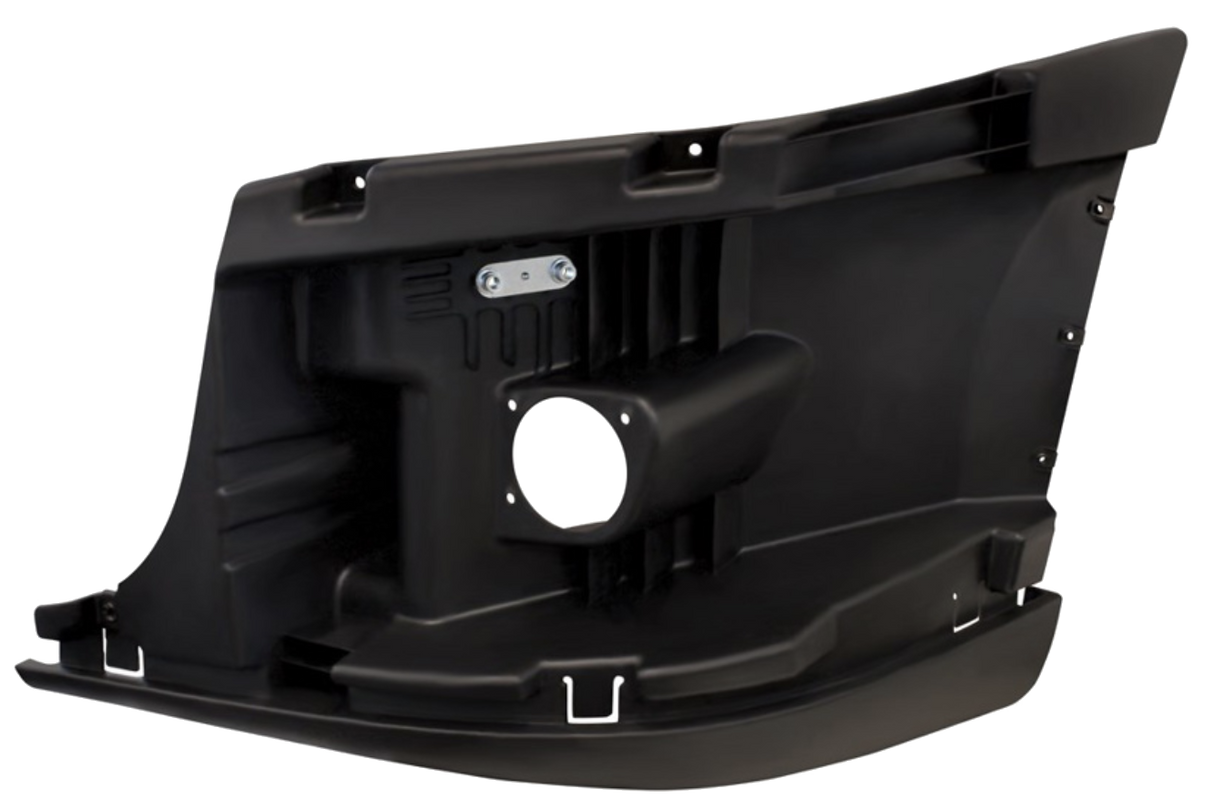 Freightliner Cascadia 2008-2017 - Bumper End Reinforcements With Fog Light Hole