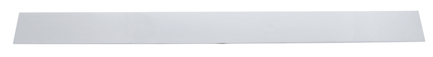 2" X 24" Top Mud Flap Plate - Welded Stud