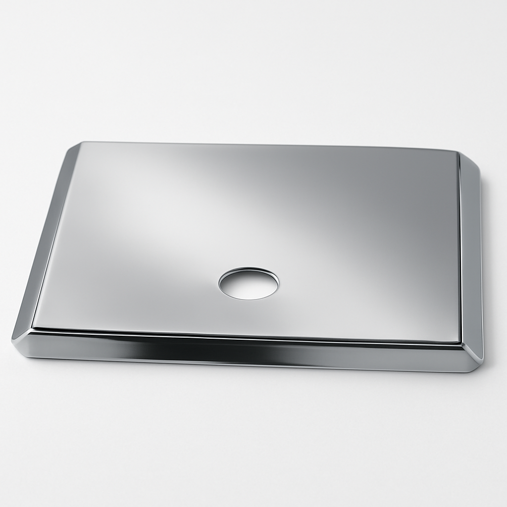 Peterbilt - Polished Stainless Steel Passenger Door Pocket Cover