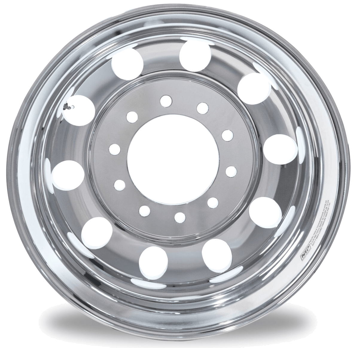 22.5 Inch Hub Pilot Polished Aluminum Wheel Alcoa Style - HD Truck Source