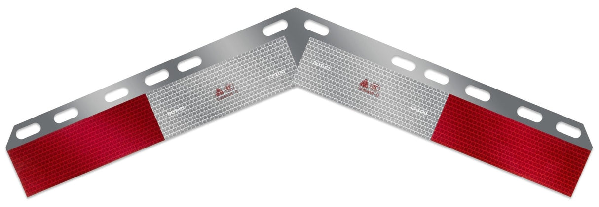 24 Inch Angled Aluminum Reflector Top Plates - HD Truck Source