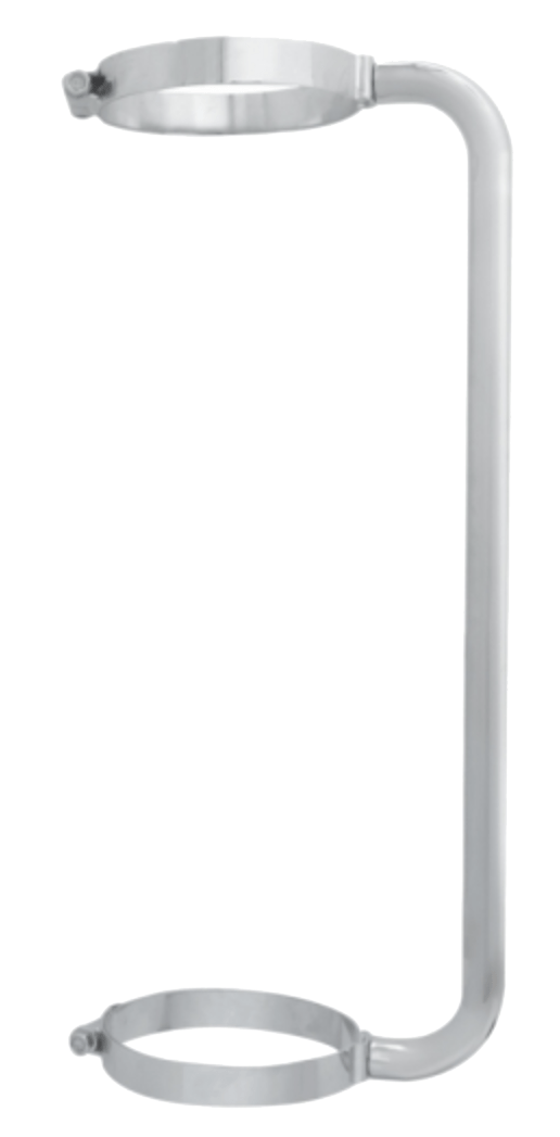 24 Inch Stainless Exhaust Grab Handle - HD Truck Source