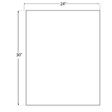 24 x 30 Inches Semi - Rigid Poly Mud Flaps - HD Truck Source