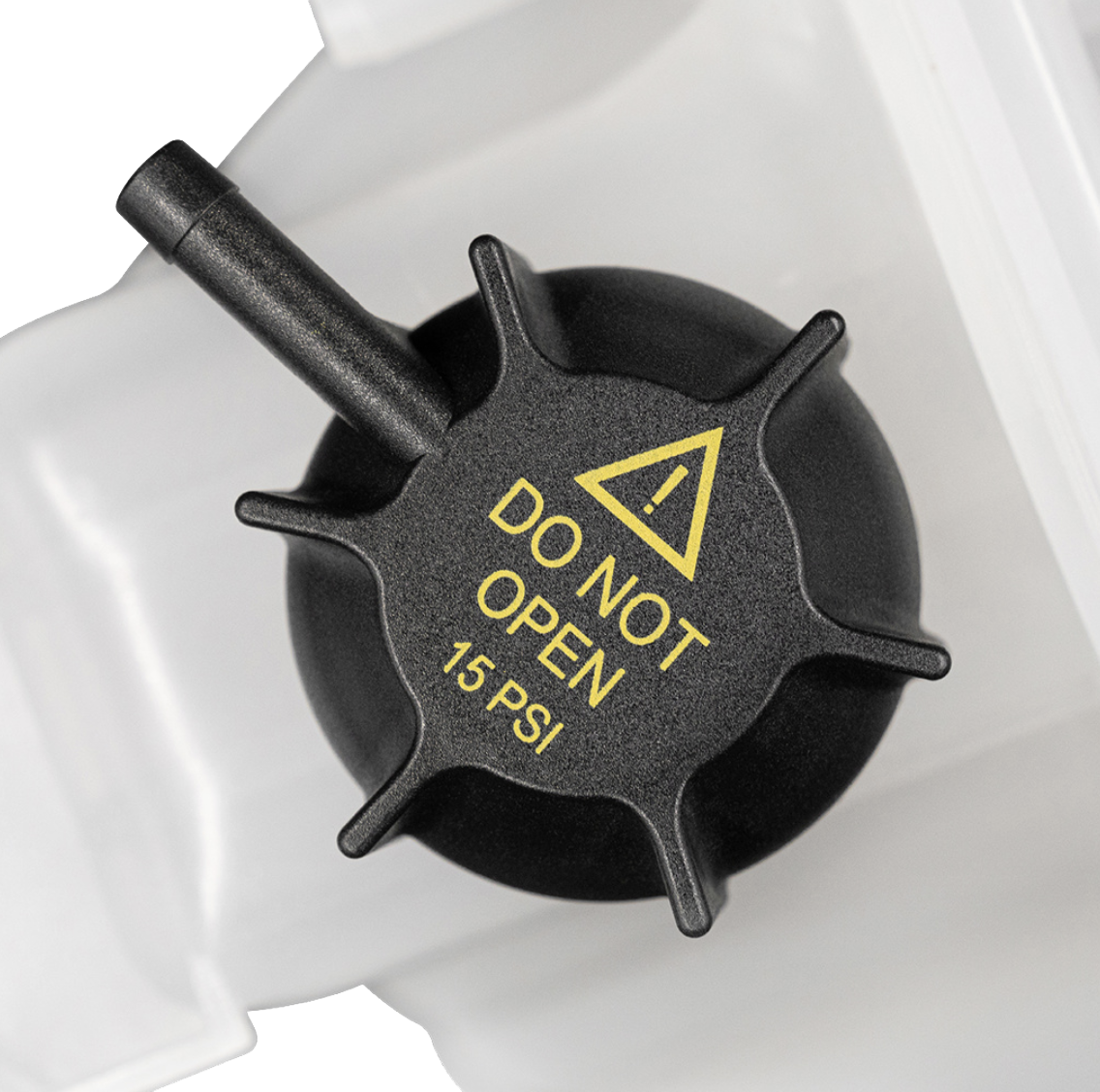 Kenworth T680, T880 - Pressurized Coolant Reservoir With Coolant Level Sensor