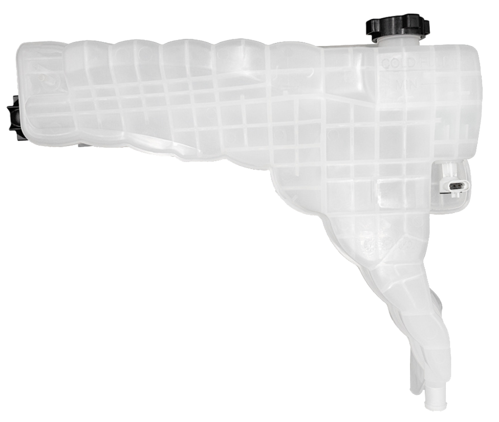 Kenworth T680, T880 - Pressurized Coolant Reservoir With Coolant Level Sensor