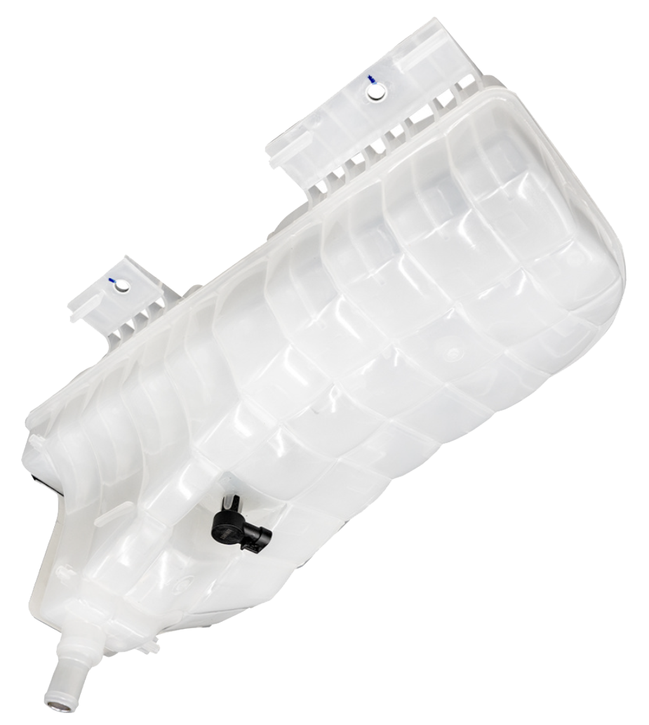 Peterbilt 389, 367, 365 & Kenworth W900, T800. - Pressurized Coolant Reservoir With Coolant Level Sensor