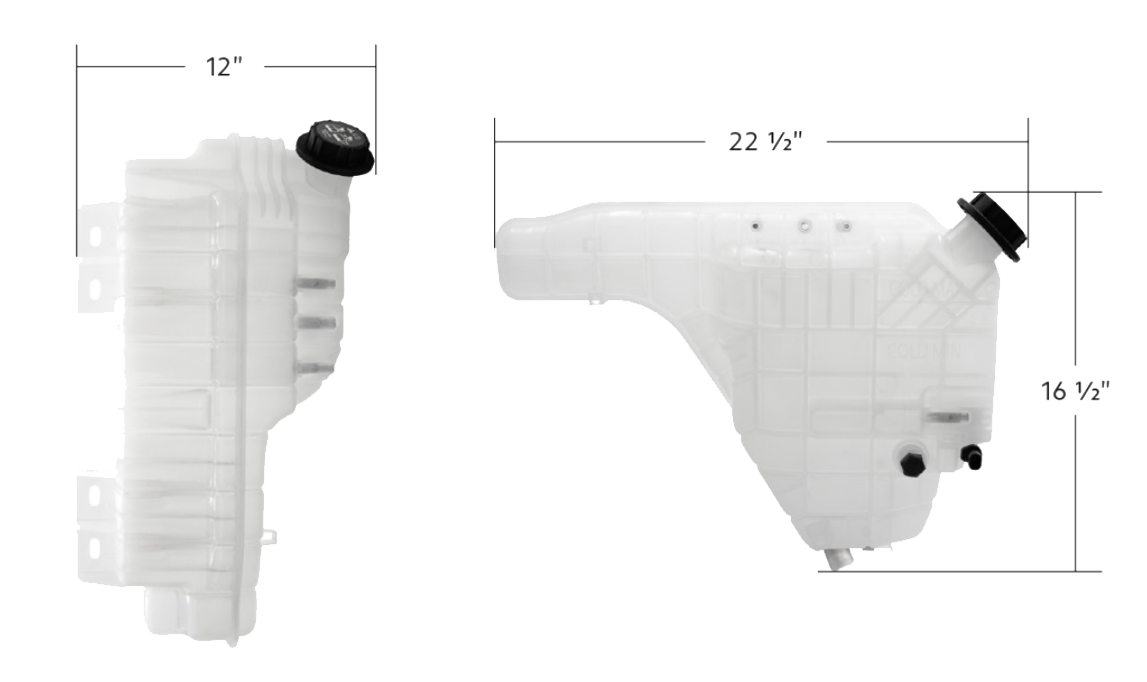 International Prostar & Transtar 8600 - Pressurized Coolant Reservoir With Coolant Level Sensor