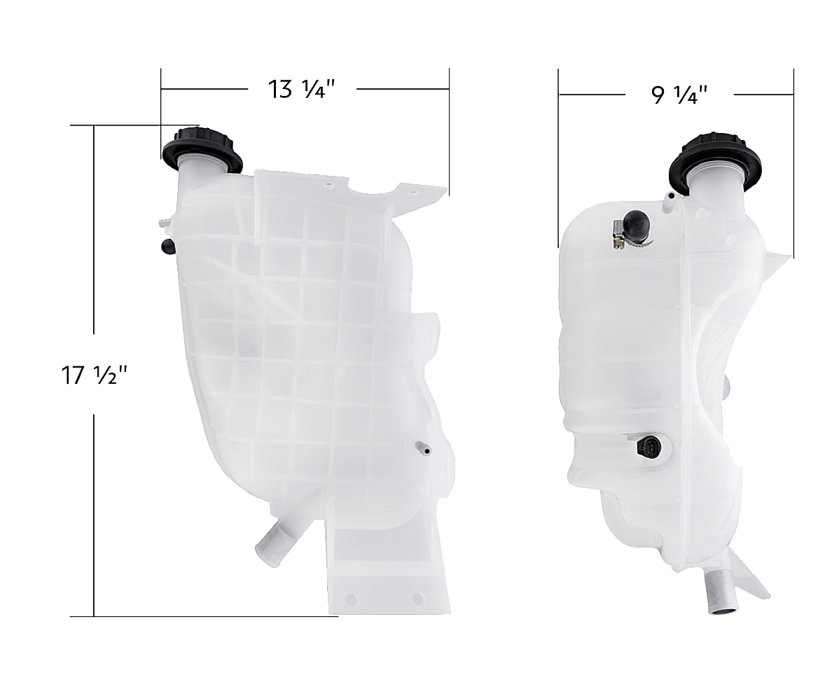 International Durastar - Pressurized Coolant Reservoir With Coolant Level Sensor