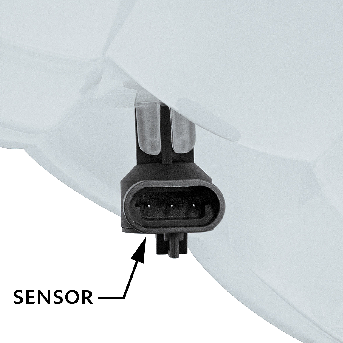 Peterbilt 367, 365, 382 & Kenworth T800, T660 - Pressurized Coolant Reservoir With Coolant Level Sensor