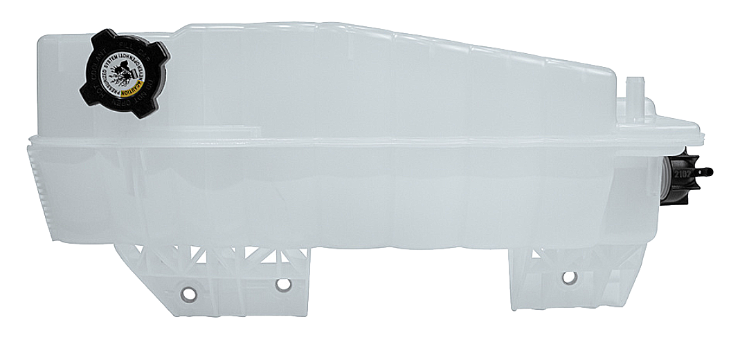Kenworth T680, T880 And Peterbilt 579 - Pressurized Coolant Reservoir With Coolant Level Sensor