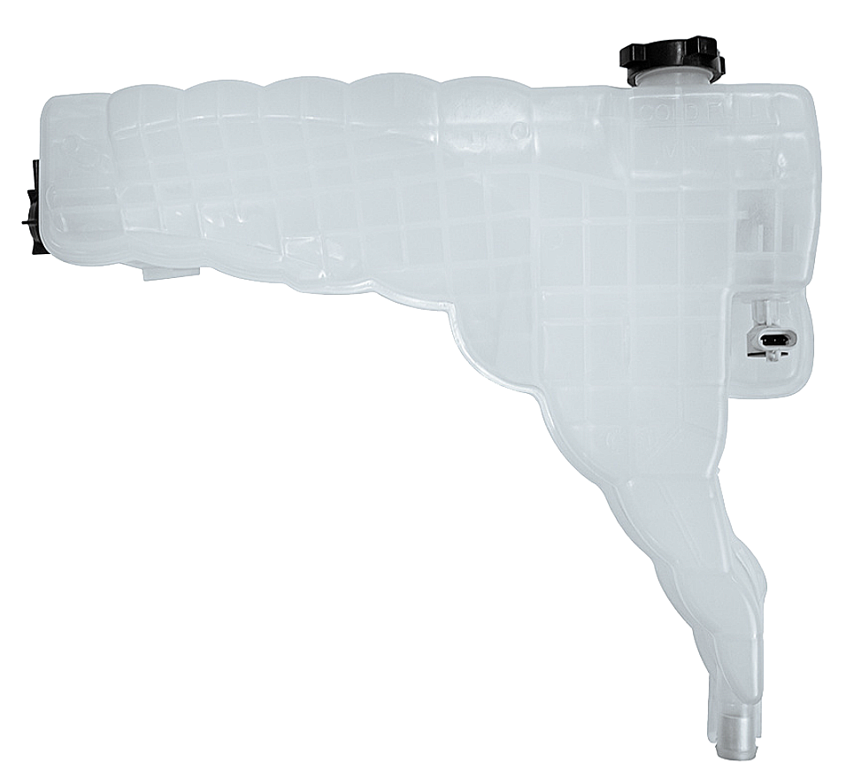 Kenworth T680, T880 And Peterbilt 579 - Pressurized Coolant Reservoir With Coolant Level Sensor