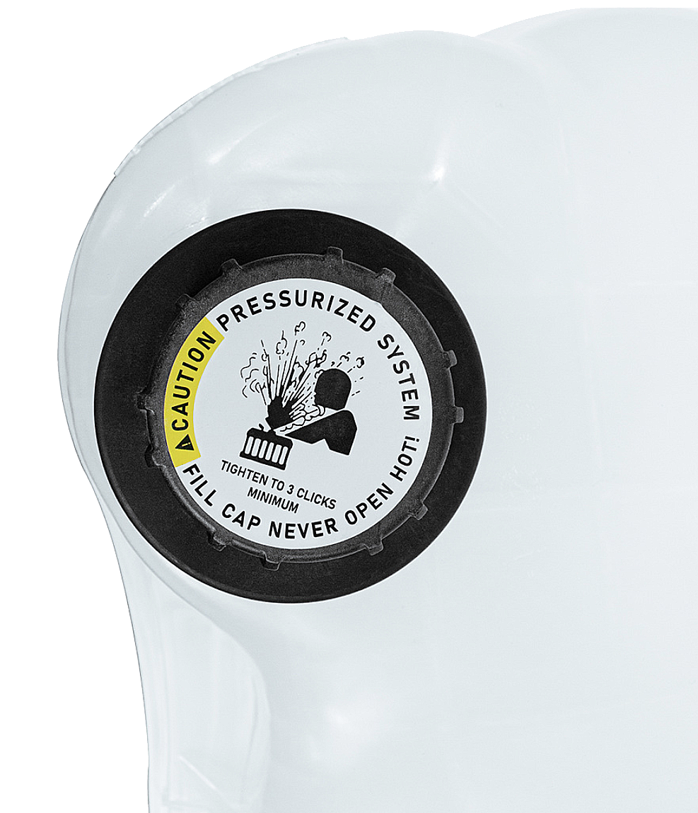 Freightliner Cascadia (2018-2025 ) - Pressurized Coolant Reservoir With Coolant Level Sensor