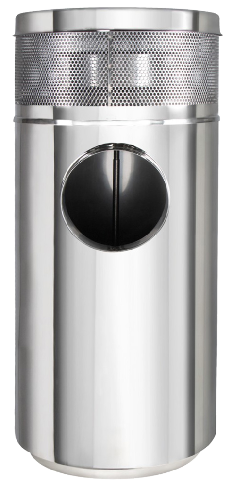 Peterbilt - 15 Inch Stainless Air Cleaner Housing, Vortox Style