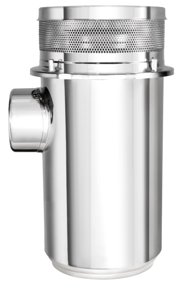 Peterbilt, Kenworth - 13 Inch Stainless Air Cleaner Housing, Donaldson Style