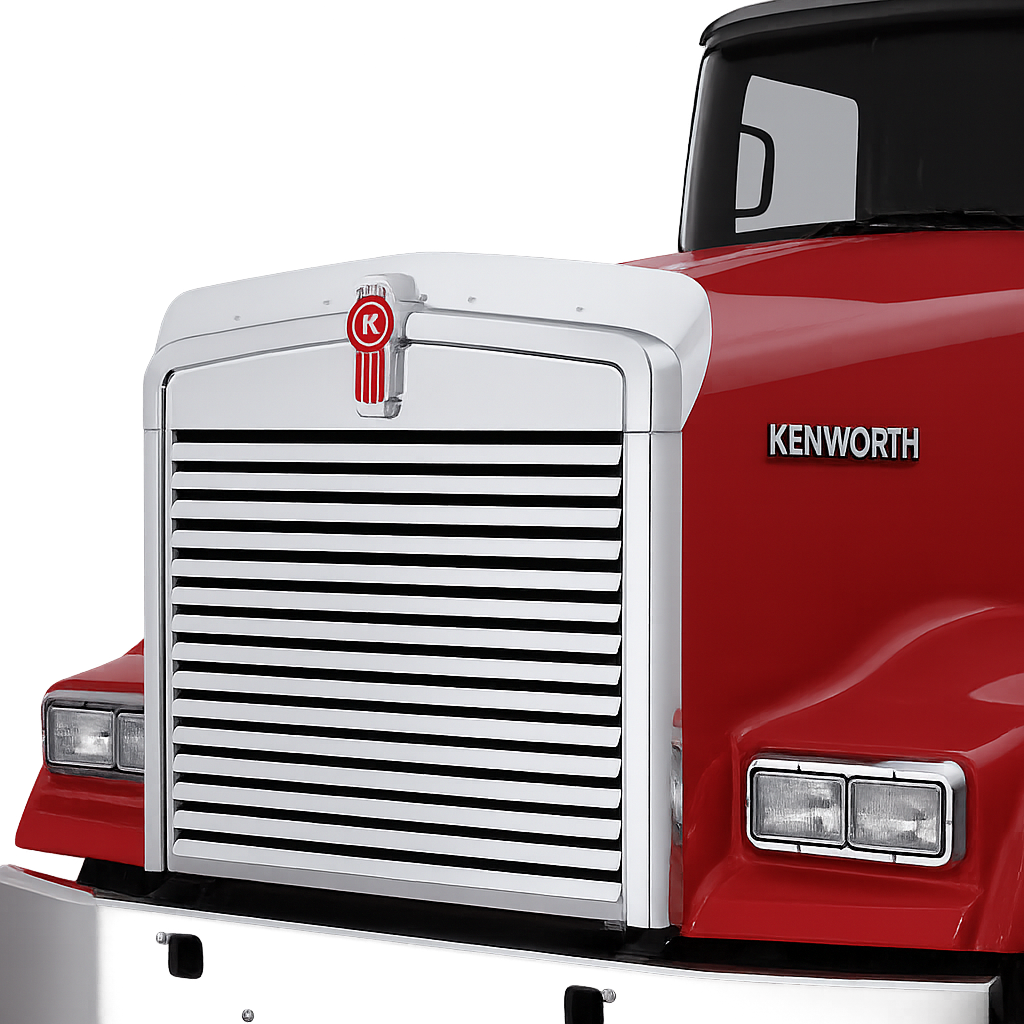 Kenworth W900B - 430 Stainless Steel Bug Shield