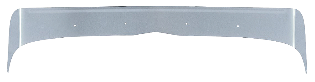 Peterbilt 357 and 378/379 Short Hood - 430 Stainless Steel Bug Shield