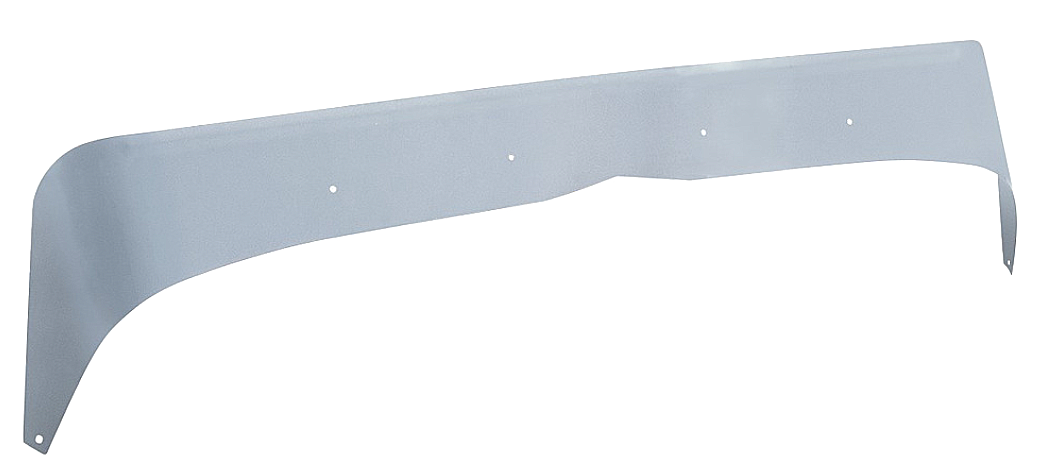 Peterbilt 357 and 378/379 Short Hood - 430 Stainless Steel Bug Shield