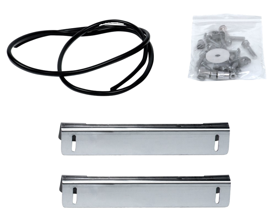 Peterbilt 357 and 378/379 Short Hood - 430 Stainless Steel Bug Shield