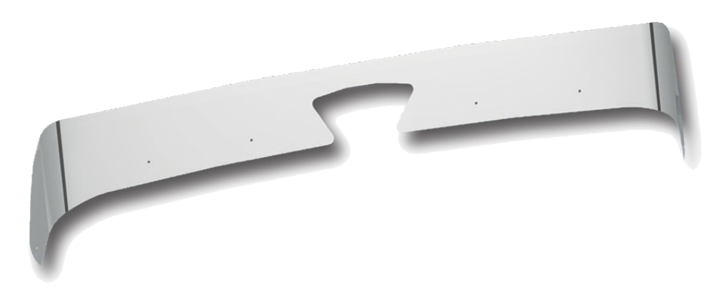 Freightliner Coronado SD (2013+) - 430 Stainless Steel Bug Shield