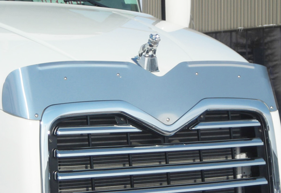 Mack CX Truck (2007+) - 430 Stainless Steel Bug Shield