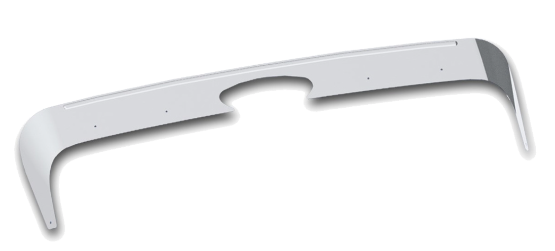 Peterbilt 567 (2014+) - 430 Stainless Steel Bug Shield