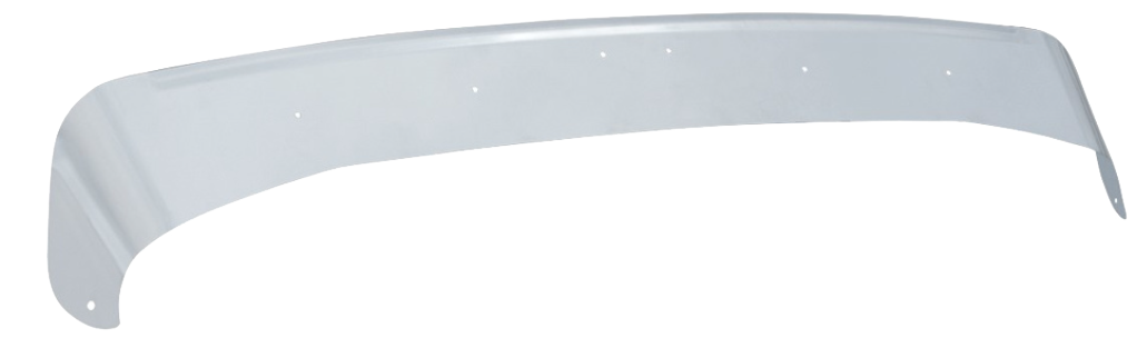 Freightliner Cascadia (2018-2024) - 430 Stainless Steel Bug Shield With Hood Tilt Handle