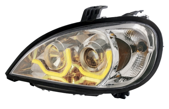 Freightliner Columbia (2001-2020) - Projection Headlight With Dual Function Light Bar