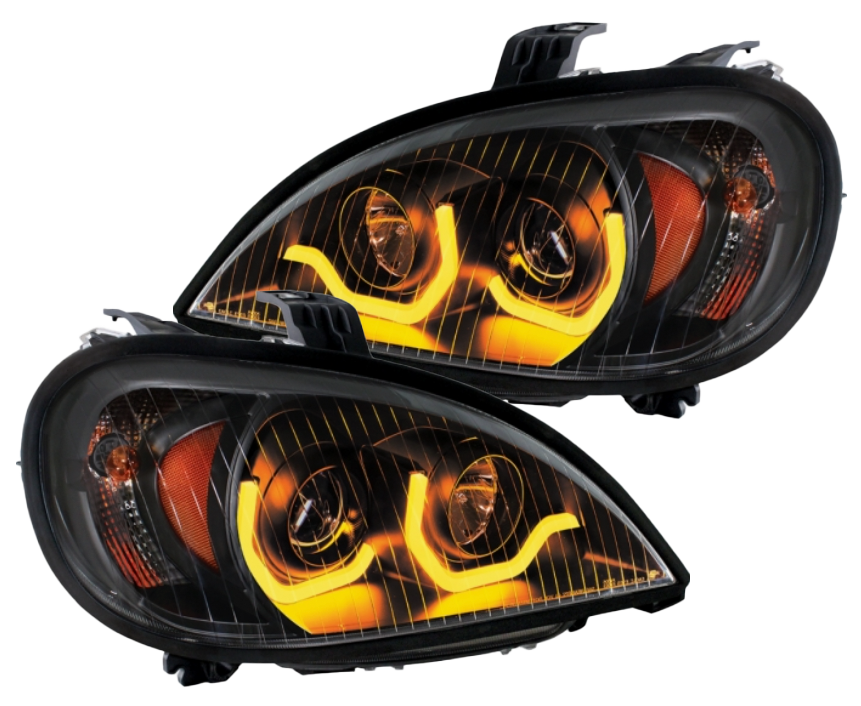Freightliner Columbia (2001-2020) - Projection Headlight With Dual Function Light Bar
