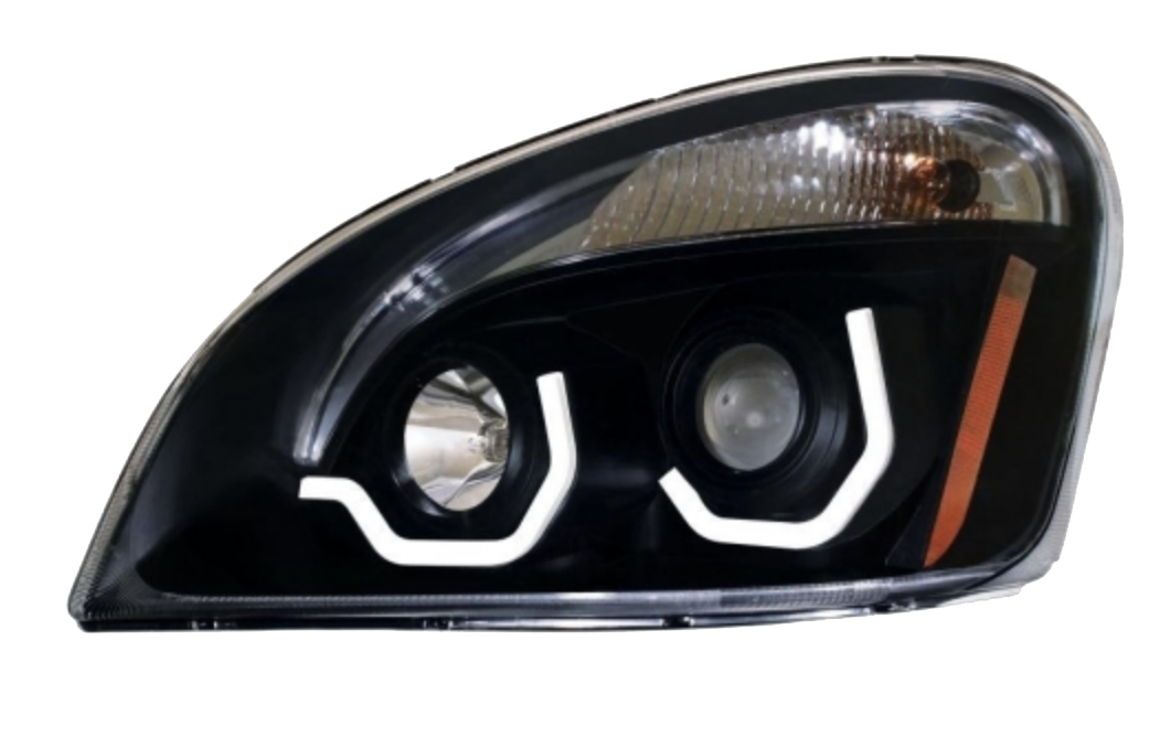 Freightliner Cascadia 2008-2017 - Projection Headlight With LED Position Light