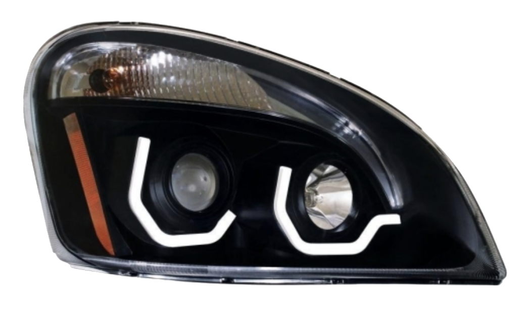 Freightliner Cascadia 2008-2017 - Projection Headlight With LED Position Light
