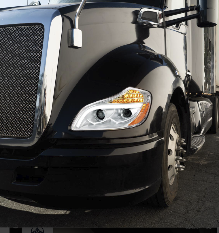Kenworth T680 (2013-2021) - 8 LED Projection Headlight