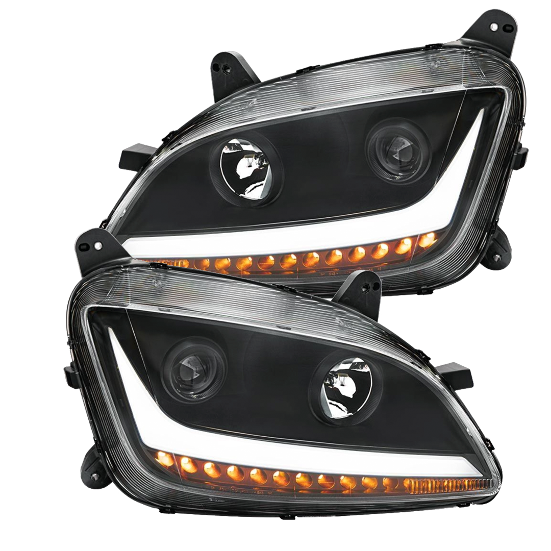 Peterbilt 579 (2012-2021) - Projection Headlight With LED Position Light & Sequential Signal