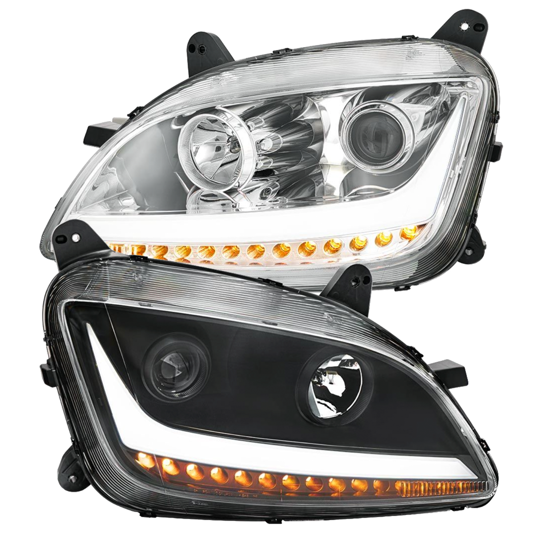 Peterbilt 579 (2012-2021) - Projection Headlight With LED Position Light & Sequential Signal